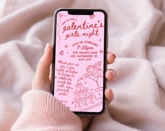 ガレンタイン招待状テンプレート、ガレンタインデーパーティー、ガレンタインデー招待状、ガレンタインパーティー、ガレンタインブランチ、かわいいガレンタインデーデコレーション