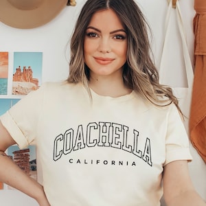 Coachella Unisex T-Shirt | Coachella California Sweater | Coachella Sweatshirt | Coachella Shirt | West Coast Shirt | Coachella Valley Tee