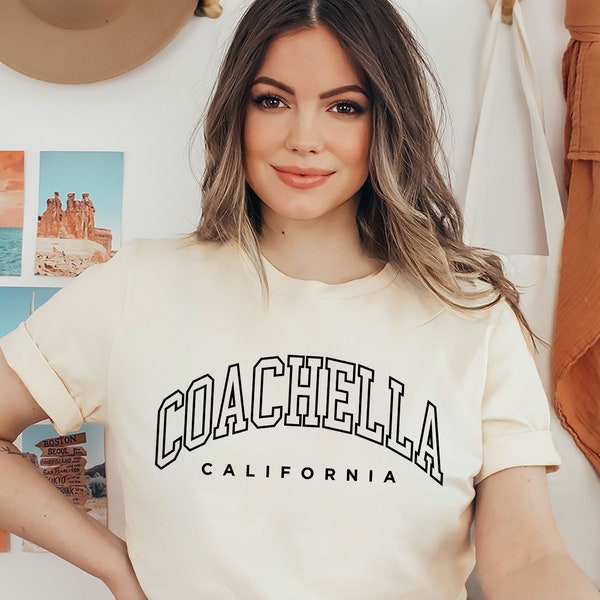 Coachella Unisex T-Shirt | Coachella California Sweater | Coachella Sweatshirt | Coachella Shirt | West Coast Shirt | Coachella Valley Tee