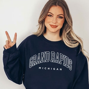 Grand Rapids Michigan T-Shirt | Grand Rapids Michigan Sweater | Grand Rapids Sweatshirt | Grand Rapids MI Shirt | Grand Rapids MI Sweater