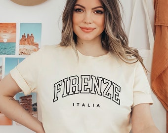 Florence Italy Unisex T-Shirt | Firenze Sweater | Italia Sweatshirt | Italy Kids Shirt | Italy Vacation Shirt | Italy Trip Group Shirt