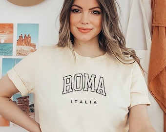 Rome Italy Unisex T-Shirt | Rome Sweater | Italy Sweatshirt | Italy Kids Shirt | Italy Vacation Shirt | Euro Trip Group Shirt | Italy Trip