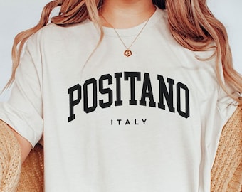 Positano Italy Unisex T-Shirt | Positano Sweater | Italy Sweatshirt | Positano Italy Vacation Shirt | Euro Trip Group Shirt