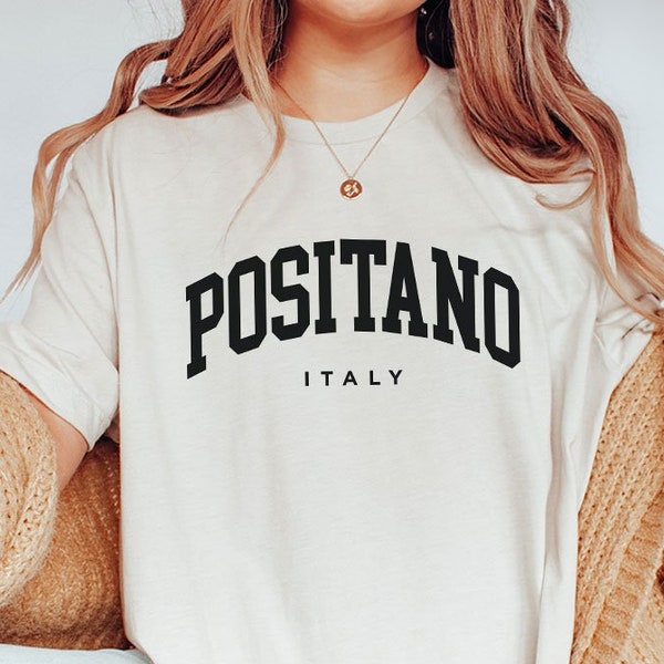 Positano Italy Unisex T-Shirt | Positano Sweater | Italy Sweatshirt | Positano Italy Vacation Shirt | Euro Trip Group Shirt