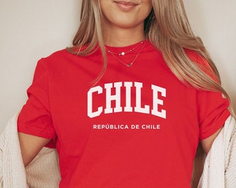 Chile Unisex T-Shirt | Chile Sweater | Chile Sweatshirt | Chilean Shirt | Chilean Sweater | Chile Tee for Kids | Chilean Flag Shirt for Him