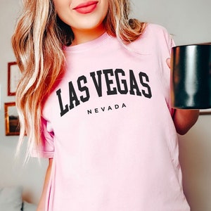 Comfort Colors Las Vegas Nevada T-Shirt | Las Vegas Comfort Colors Unisex T-Shirt | Las Vegas Trip Tee | Bachelorette Party Shirt