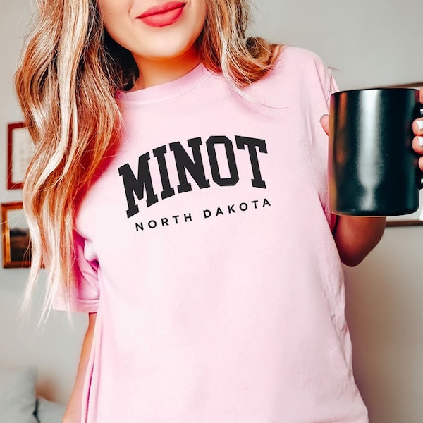 Comfort Colors Minot North Dakota T-Shirt | Minot Comfort Colors Unisex T-Shirt | Minot ND Trip Tee | Minot Shirt | Minot ND Shirt