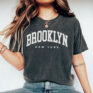 Comfort Colors Brooklyn New York T-Shirt | Brooklyn Comfort Colors Unisex T-Shirt | New York Tee | Oversized T-Shirt | Street Style