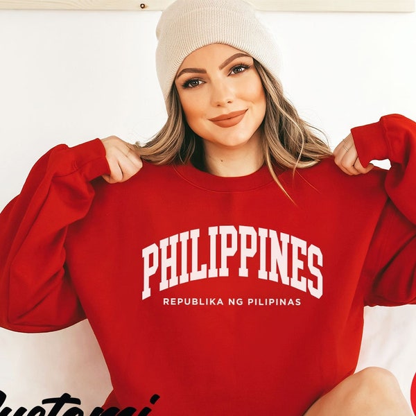 Philippines Unisex Sweatshirt | Philippines Sweater | Philippines T-Shirt | Filipino Shirt | Pinoy Shirt | Filipino Sweater | Filipino Tee