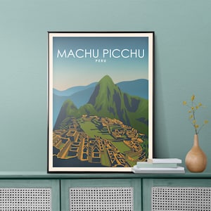 Machu Picchu Peru Inca Poster