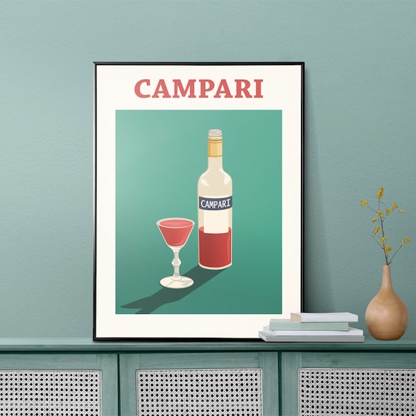 Campari Poster, Italy Art Print