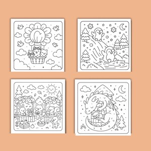 Coco Wyo Coloring Book PDF Super Cute Animal Pages 15 Printable Pages ...