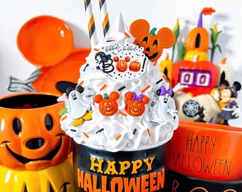 Mickey's Not So Scary nep-slagroom moktopper | Rae Dunn | Halloween | Disney-geïnspireerd |