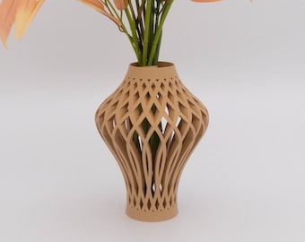 Vase pour fleur séchées "Alano" imprimé en 3D | Décoration d'intérieur élégante & design