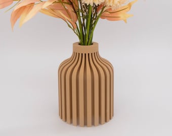 Vase pour fleur séchées "Alik" imprimé en 3D | Décoration d'intérieur élégante & design
