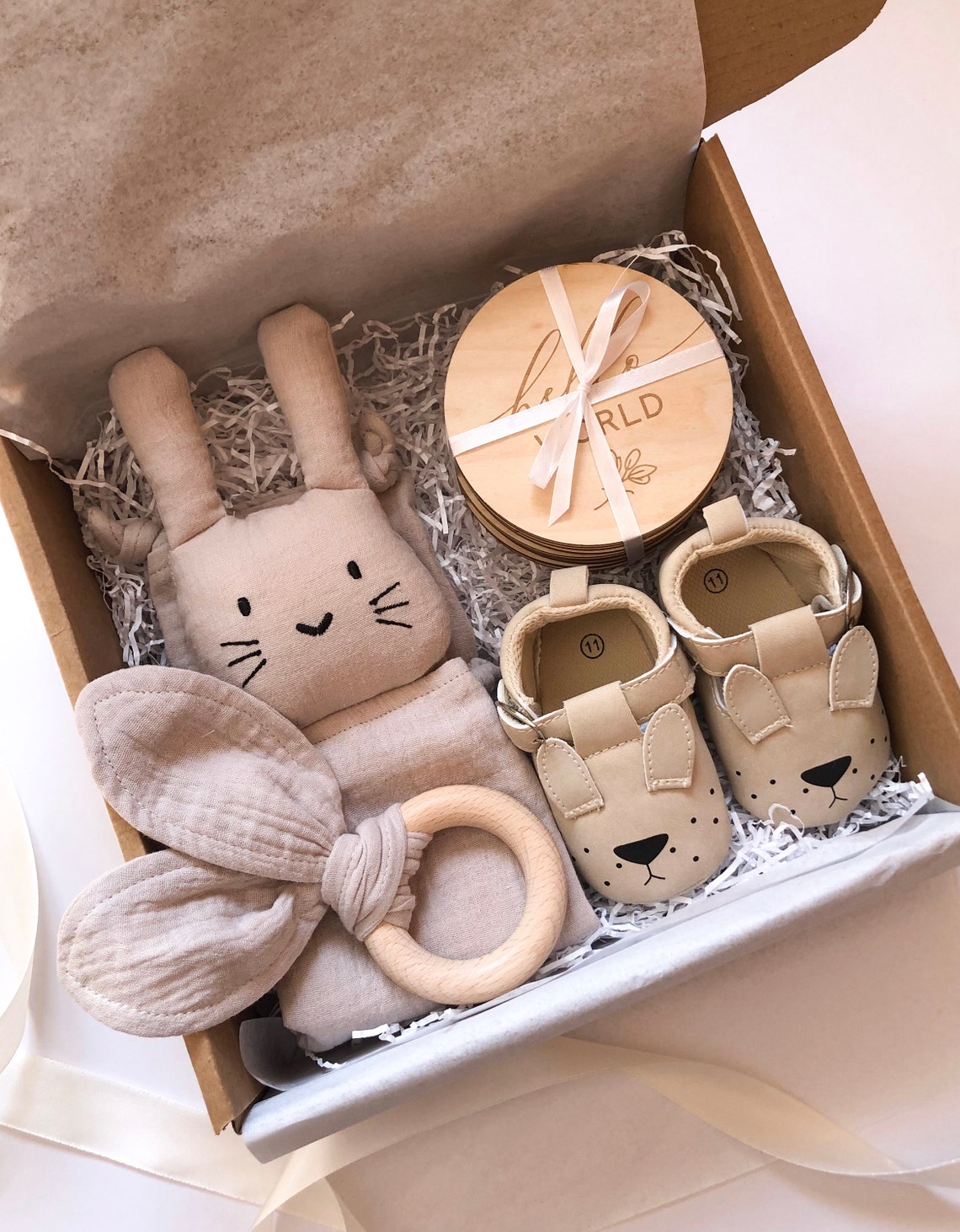 Nouvelle boîte de cadeau de bébé cadeau de bébé de bienvenue Etsy