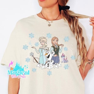 Frozen shirts, Princess Anna, Queen Elsa, Disney princess shirts, Family shirts, Disney family shirts, Frozen movie