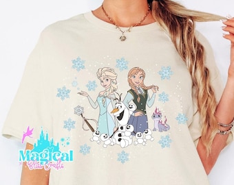 Frozen shirts, Princess Anna, Queen Elsa, Disney princess shirts, Family shirts, Disney family shirts, Frozen movie