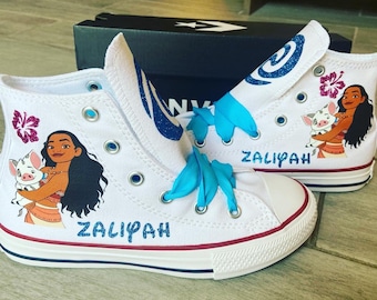 Converse personalizadas de Moana