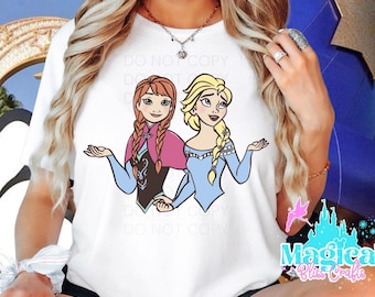Frozen shirts, Princess Anna, Queen Elsa, Disney princess shirts, Family shirts, Disney family shirts, Frozen movie