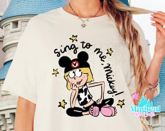 Lizzie McGuire Mickey custom shirts/ park shirts/ Disney 2000's custom shirts/ 90's kids/ 2k kids cartoons