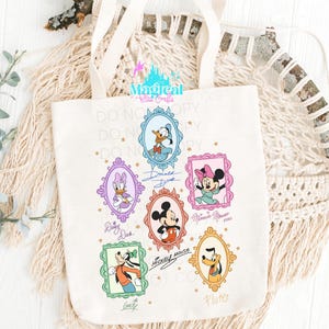 Magical Park Tote Bag, park rides Tote Bag, torba na wakacje, torby Disneyworld