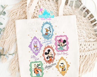 Borsa tote Magical Park, borsa tote per giostre nei parchi, borsa tote per le vacanze, borse tote Disneyworld