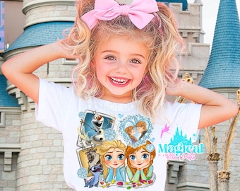Frozen shirts, Princess Anna, Queen Elsa, Disney princess shirts, Family shirts, Disney family shirts, Frozen movie