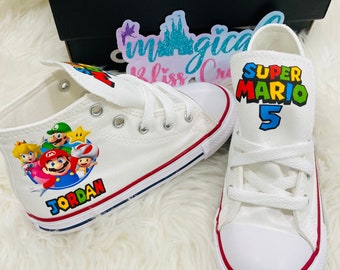 Mario and friends converse