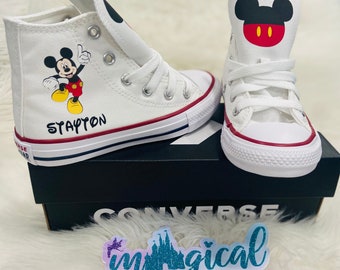 Mickey aangepaste Converse
