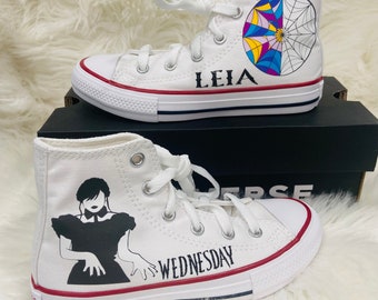 Wednesday custom converse