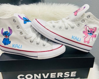 Stitch and Angel Custom Converse