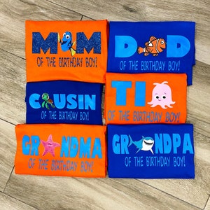 Nemo Family shirts