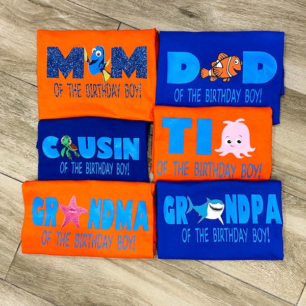 Nemo Family shirts