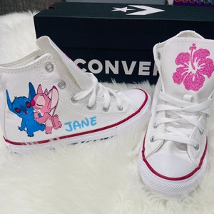 Stitch and Angel Custom Converse