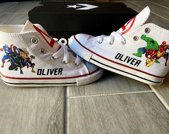 avengers slip on shoes