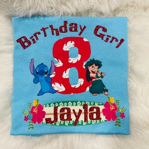 lilo & stitch Birthday T-Shirt