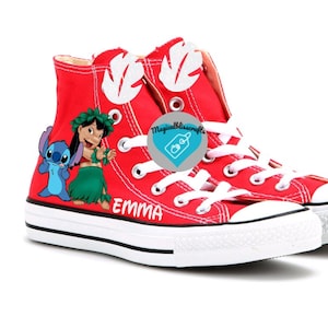 Lilo and Stitch Custom Converse