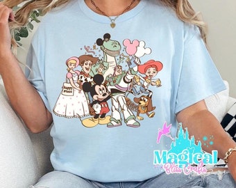 Mickey Toy story Park T-shirts, Toy story and friends Park shirts, Dash, slinky, Mickey shirts, Family shirts