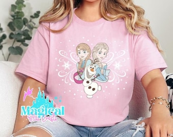 Frozen shirts, Princess Anna, Queen Elsa, Disney princess shirts, Family shirts, Disney family shirts, Frozen movie