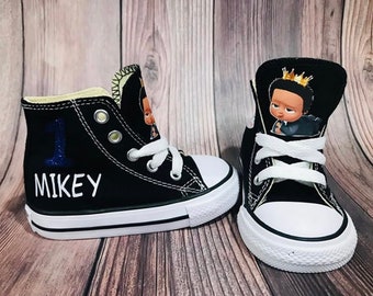 custom baby converse