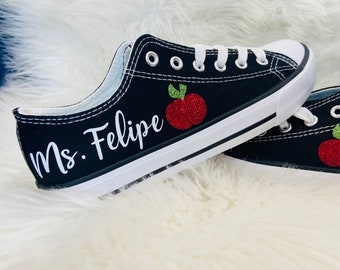 School Teacher Woman Canvas shoes