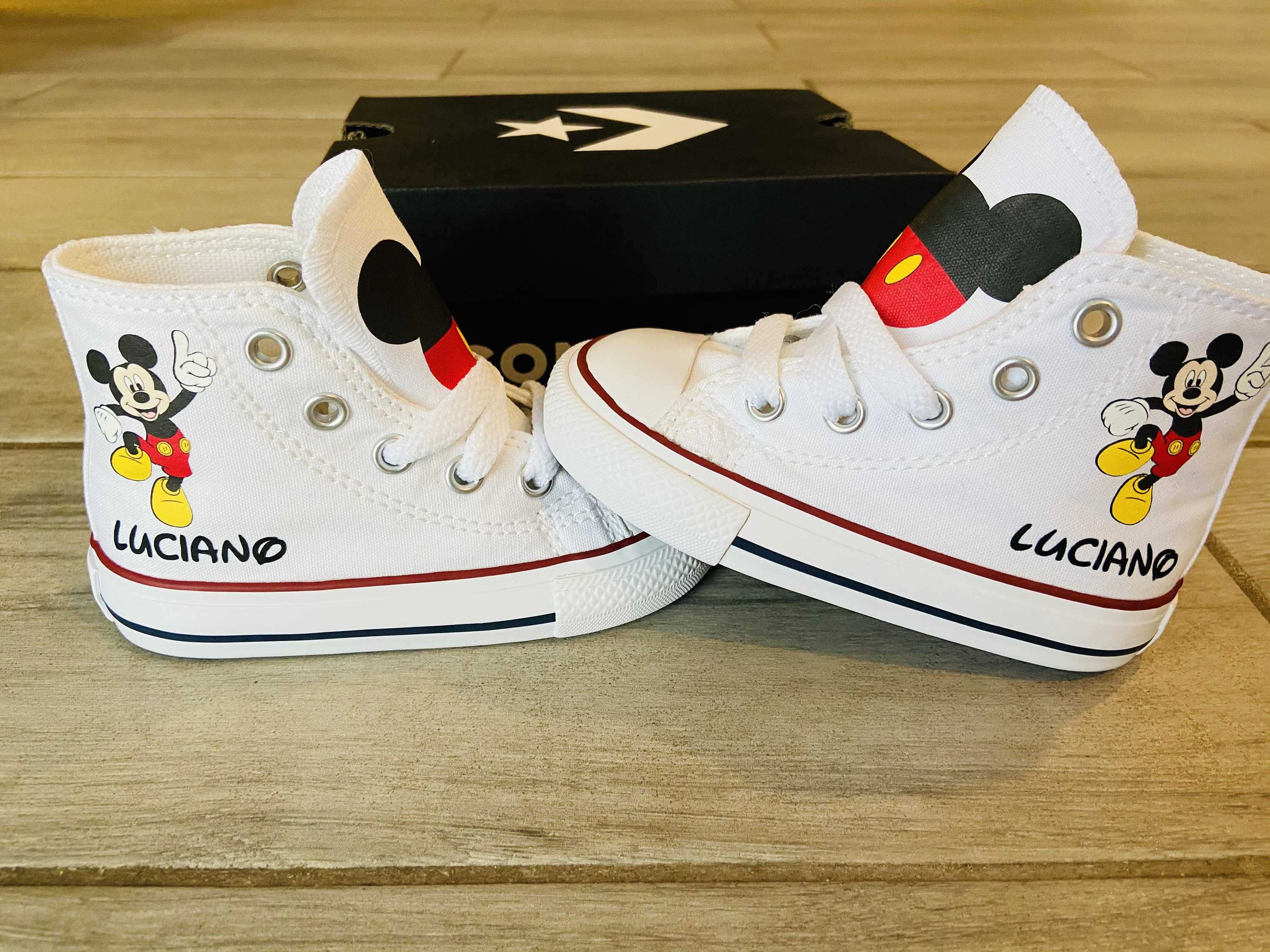 Mickey Custom Converse - Etsy Australia