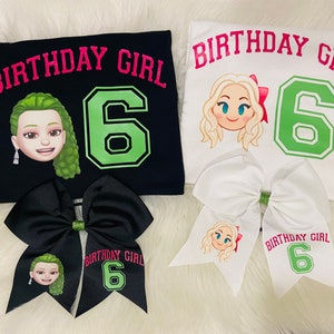 Zombies Birthday T-Shirts/ Bows