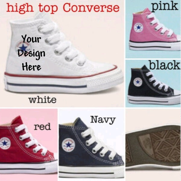 Custom converse kids and adults/ Design Your Own Shoes/ Your design here/ Any theme