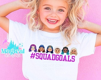 Descendants Squad Goals T-Shirts