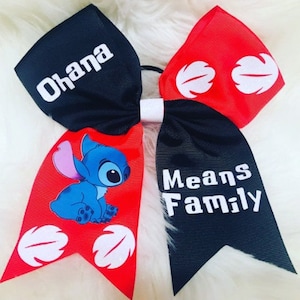 Stitch Inspired Bows