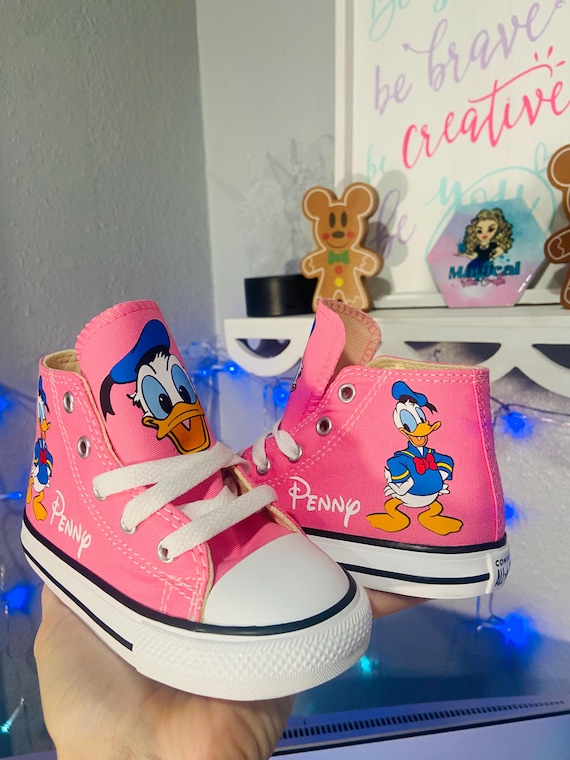 Donald Duck Custom Converse - Etsy