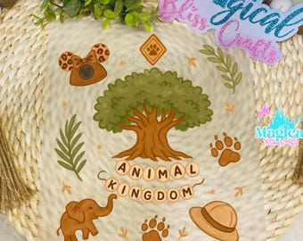 Reino animal Mickey y sus amigos Parque Listo para calentar Prensa / Transferencia de calor Dtf / Vinilo de transferencia de calor / DTF