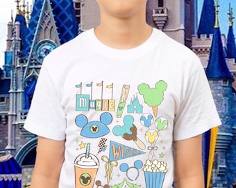 Magical treat Park T-shirts, Mickey and friends Park shirts, Mickey magical, Mickey magic, Family shirts, magic kingdom, Park rides shirts